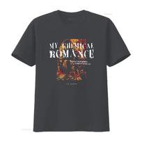 My Chemical Romance MCR Kulkos 20 Metų Marškinėliai Roko Grupės Tribute vintage Išskalbti Unisex grafinis Viršus Kasdieniam Dėvėjimui L brown
