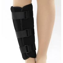 Leg Fracture Protector Ankle Foot Brace Knee Joint Support Lower Limb Rehabilitation Fibula Tibiofibular Ligament Care M beige