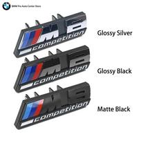 Automobilio priekinių grotelių ženklelis BMW M1 M2 M3 M4 M5 M6 M7 M8 Competition E92 E93 F36 G01 G02 G05 G11 G12 G21 G29 G30 G31 G32 G38 F30 Glossy Silver black