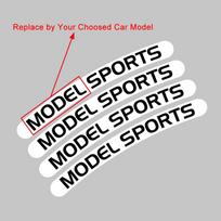 Car Wheel Rims rq193 Stickers For Opel Vauxhall Crossland X Astra Corsa Insignia Vectra Zafira Mokka Grandland Exterior Styling Decals For Crossland X