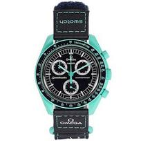 SWATCH Omega x Swatch Mission on Earth Polar Lights SO33L103