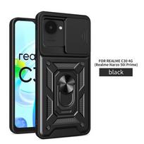 Dėklas Realme Narzo 50i Prime, Automobilinis Magnetinis Metalinis Žiedo Laikiklis, Šarvuotas Galinis Dangtelis OPPO Realme Narzo 50i Prime Narzo50i Prime For Narzo 50i Prime