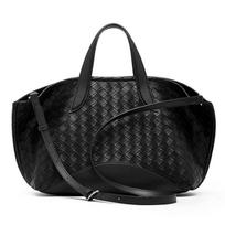 Genuine Leather Niche Design Woven Tote Bag for Women 2025 New Commuter Versatile Large Capacity Handbag Crossbody Bag Mouth43Bottom29*15*22 juoda