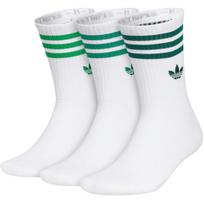 Adidas Originals ADICOLOR SS24 CUSHIONED CREW Socks Unisex 3 Pack JP1280 XS white