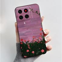 Dėklas ZTE Blade A56 Z2473 / A56 Pro / Nubia A56 Telefonui Korpusas Estetiškas Madingas Mielas Katė Minkštas TPU Juodas Apsauginis Dangtelis ZTE Blade A56 Z2473