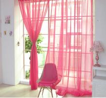 Europos stiliaus kieto tiulio užuolaidos gyvenamajam miegamajam Šiuolaikinės skaidrios užuolaidos daugiaspalvės permatomos užuolaidos namų dekoravimui