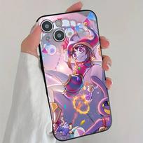 Anime The A-Amazing Digital C-Circus Phone Case Cool Black Silicone Soft For IPhone 16 15 14 13 12 11 X XR Plus Pro Max Plus IPHONE X