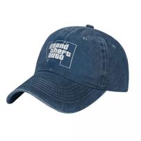 GTA 6 White Baseball Caps Vintage Denim Washed Headwear Unisex Style Outdoor Running Hats Leisure Outdoor Sun Protection gray