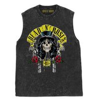 Guns N Roses Vintažinis Amerikietiškas Vintažinis Roko Plauti Senas Berankovis Liemenė T-marškinėliai Sporto Salės Drabužiai M black
