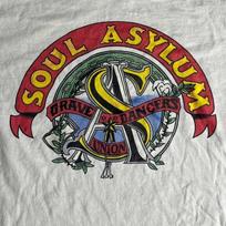 Soul Asylum Cotton Full Size S-5XL White Shirt Unisex BL525 XXL black