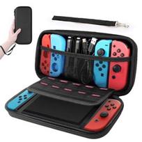 Switch Organic EL Case OLED Storage Bag Protective Cover Carrying Shockproof Waterproof Large Capacity Game Card 10 Pieces Travel Set Small Item Carry