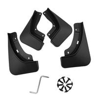 Front and Rear Mud Flap Kit for Jeep Grand Cherokee L -2025 black