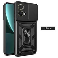 Shockproof Armor Case for Motorola  Edge 50 40 NEO 30 Pro Ultra Fusion G04 G34 G84 G54 G42 Ring Holder Slide Lens Protect Cover For EDGE 40 PRO