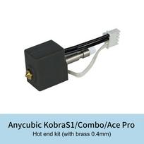Anycubic Kobra S1 Hotend rinkiniui Žalvarinis Grūdintas Plienas Antgalis 0.4 0.8 1.0Mm Greitai Keičiamas Antgalis Anycubic Kobra S1 Combo/Ace Pro as the picture