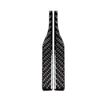 Carbon Fiber Anti-collision Strip Sticker Decoration For Rearview Mirror Scratch Protector Sticker Cars Stickers Decorative J0S6 black