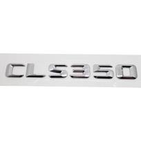 Automobilio bagažinės raidės emblemos lipdukai Galinės bagažinės emblema Mercedes Benz CL55 CLS63 CLS55 CLS260 CLS350 CLS400 CLS500 CLS550 DY6 Plastic white