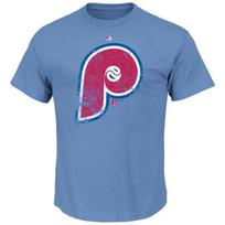 Camiseta Majestic Supreme De La Liga Philadelphia Phillies De Béisbol MLB Unisex T-Shirt XXXXL pink