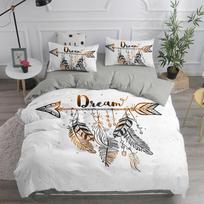 Dream Catcher Beding Set Elegant Bohemian Soft Duvet Cover Quen 20x240 Ethnic Comfortable Quilt Cover Single Double King Warm Comforter Bed Cover 120*200cm Single