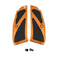 Rankenos plokštelės Toni System X3D Long Grips for CZ Shadow, TS, Oranžinės GCZ3D-OR