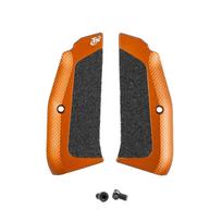 Rankenos plokštelės Toni System Long High-Grip Grips for CZ Shadow 2, TS, Oranžinės GCZH-OR