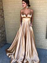 Elegantiška Bodycon Sexy Moteriška Suknelė Moterims Aukštu Liemeniu Satino V formos iškirpte Maxi Party Club Vakarinės Suknelės Moteriškas Chalatas Moterims S
