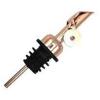 Stainless Steel Auto Wine Pourer Coffee Syrup Dispenser Gravity Flipping Dust Lid Olive Oil Liquor Bottles Metal Pour Spout