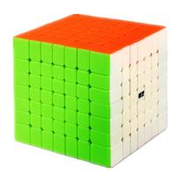 Qiyi Magic Cube 6X6 7X7 8X8 9X9 10X10 Puzzle Stickerless Magic Cube Speed Education Learnning Cubo Magico Toy Gifts red