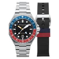Dumas Watch Automatic 30 ATM Water Resistant Sapphire Crystal Black Dial [SPINNAKER] SP-5119-44 Men's [Authentic]