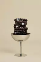 Simona Mejias PETITÈ cocoa šilkinė plaukų gumytė