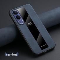 VIVO V70 FE Ultra-Thin Lambskin Case with Drop-Proof Lens Protection & Rotating Magnetic Stand V70 FE gray