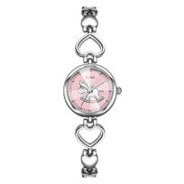 Creative Pony Love Bracelet Watch Niche Design Alloy Waterproof Women'S Quartz Watch white