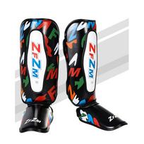 Sanda Muay Thai blauzdų apsaugos su pėdos apsauga ir kelio apsaugos M (Recommended 140-160cm)