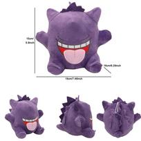 Gengar Plush Toys Sleeping  Anime Stuffed Animal Collectible Soft Plushies Cute Mega Gengar Peluche Dolls Birthday Gifts Kids blue