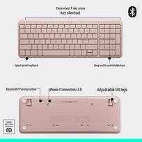 Logitech K251 Compact Wireless Bluetooth Keyboard with Stand