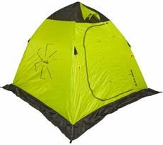 Žvejybos palapinė Norfin Easy Ice NI-10466, 180 cm, M, juoda sp./žalia sp.