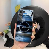 Cool O-Opel Car Phone Case For Samsung Galaxy S25 S24 S23 S22 S20 S21 Note20 Ultra Plus Fe Colored Silver Cover Samsung S25 Plus