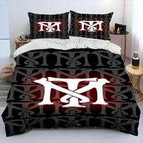 3D Print Movie Scarface Tony Bedding Set Duvet Cover Bed Set Quilt Cover Pillowcase Comforter king Queen Size Boys Adult Bedding 70x133cm 2pcs black