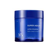 MISSHA Super Aqua Ultra Hyalron Balm Cream Original 70ml – Intense Hydration & Moisture Barrier blue