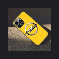 Opel Astra Logo Phone Case For Apple Iphone 16 15 Plus 13 12 Mini 16E 11 14 Pro Max X XS XR 8 7 SE 2020 Cover Shell Coque Silico iPhone X(XS) yellow