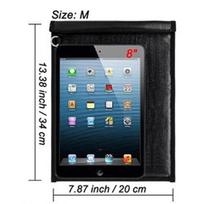 Waterproof Fireproof  RFID Signal Shielding Bag Fiberglass Document Pouch Faraday Bag for Phones Laptops Car Key Signal Blocking gray