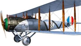 KP Model France Salmson Silver Wing Plastic Model KPM0328 1/72 Sal.2A2 gray