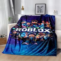 3D R-Robloxs Animacinis Žaidimas Flanelinis Antklodė Minkštas Šiltas Mėtomasis Antklodė Lovai Miegamojo Kambariui Svetainei Kelionei Stovyklavimui Iškylai Dovana 100x150cm