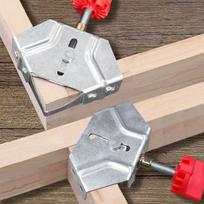 Corner Clamps For Woodworking 90 Degree Right Angle Clamp With Adjustable Swing Jaw For Wood Metal Pipe Steel Rod Glass Diy A4