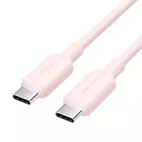KABELIS USB-C Į USB-C/1M ROŽINIS TRCPF VENTION