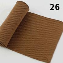 90cm Banguotas Kaklas Rankogaliai Apykaklė Kraštas Elastingas Megztas Audinys Vienodas Beisbolo Striukė Paltai Banguotas Apvadas Siuvimo Aksesuaras 17cm Pločio 90cm
