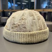 Autumn and winter new trendy casual hole old landlord hat versatile face small street warm yuppie melon fur hat