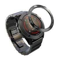 Bezelio žiedas Stiliaus rėmelis Dėklas Garmin Fenix 5x 5x Plus 3 3HR išmaniajam laikrodžiui Nerūdijančio plieno dangtelis Apsauginis žiedas nuo įbrėžimų For Fenix 3 3hr gray