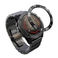 Bezelio žiedas Stiliaus rėmelis Dėklas Garmin Fenix 5x 5x Plus 3 3HR išmaniajam laikrodžiui Nerūdijančio plieno dangtelis Apsauginis žiedas nuo įbrėžimų For fenix 5X 5X Plus gray