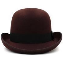Vyriška moteriška veltinio skrybėlaitė Klasikinės vakarėlio skrybėlės Lengvos Derby Fedora skrybėlės Kostiumų aksesuarai ONE SIZE kava