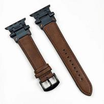Prabangus odinis dirželis Apple Watch Ultra 2 49mm vyriškam laikrodžiui, dirželis Correa apyrankė IWatch 10 46mm 9 7 8 6 5 4 Se 45mm 44mm For 42 44 45 46 49mm brown